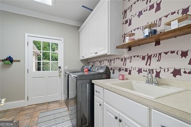 Discover Bradshaw Farms best keep secret in this amazing Estate on The Golf Club At Bradshaw Farm in Georgia - for sale on GolfHomes.com, golf home, golf lot