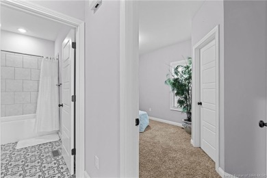 2021 Prestwick Place boasts a 4-bedroom, 3-bathroom home with 2 on Champions Pointe Golf Course in Indiana - for sale on GolfHomes.com, golf home, golf lot