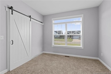 2021 Prestwick Place boasts a 4-bedroom, 3-bathroom home with 2 on Champions Pointe Golf Course in Indiana - for sale on GolfHomes.com, golf home, golf lot