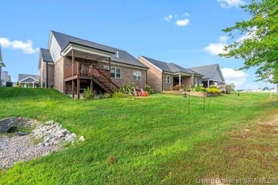 2021 Prestwick Place boasts a 4-bedroom, 3-bathroom home with 2 on Champions Pointe Golf Course in Indiana - for sale on GolfHomes.com, golf home, golf lot