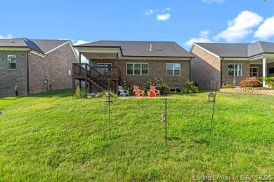 2021 Prestwick Place boasts a 4-bedroom, 3-bathroom home with 2 on Champions Pointe Golf Course in Indiana - for sale on GolfHomes.com, golf home, golf lot