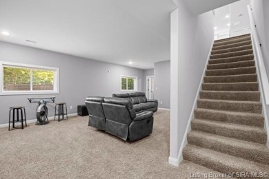 2021 Prestwick Place boasts a 4-bedroom, 3-bathroom home with 2 on Champions Pointe Golf Course in Indiana - for sale on GolfHomes.com, golf home, golf lot