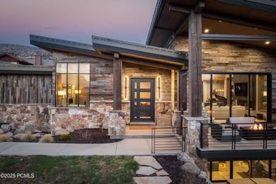 This striking mountain contemporary residence commands panoramic on Red Ledges Golf Club in Utah - for sale on GolfHomes.com, golf home, golf lot