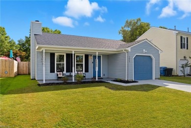 This like new open-concept floor plan is a beautifully renovated on Stumpy Lake Golf Course in Virginia - for sale on GolfHomes.com, golf home, golf lot