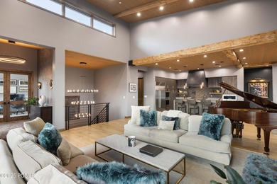 This striking mountain contemporary residence commands panoramic on Red Ledges Golf Club in Utah - for sale on GolfHomes.com, golf home, golf lot