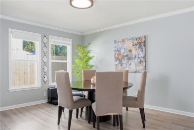 This like new open-concept floor plan is a beautifully renovated on Stumpy Lake Golf Course in Virginia - for sale on GolfHomes.com, golf home, golf lot