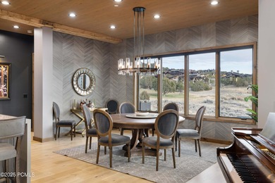 This striking mountain contemporary residence commands panoramic on Red Ledges Golf Club in Utah - for sale on GolfHomes.com, golf home, golf lot