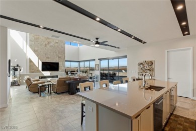 Guard-gated 2-story w/unobstructed lake  mountain views. Largest on Reflection Bay Golf Club in Nevada - for sale on GolfHomes.com, golf home, golf lot