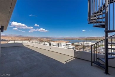 Guard-gated 2-story w/unobstructed lake  mountain views. Largest on Reflection Bay Golf Club in Nevada - for sale on GolfHomes.com, golf home, golf lot