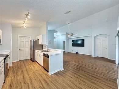 Very nice Sherwood model located in 55+ guard gated Kings Ridge on Kings Ridge Golf Club in Florida - for sale on GolfHomes.com, golf home, golf lot