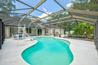 Live the Florida dream in this stunning POOL home nestled on a on Julington Creek Golf Club in Florida - for sale on GolfHomes.com, golf home, golf lot