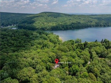 Welcome to 'Hearth and Soul', nestled within the gated mountain on Alpine Lake Resort in West Virginia - for sale on GolfHomes.com, golf home, golf lot
