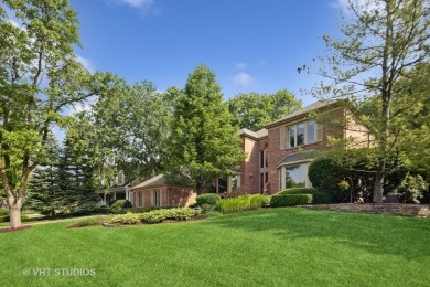 This EXQUISITE all-brick home is nestled on Signature Hole #3 of on Royal Fox Country Club in Illinois - for sale on GolfHomes.com, golf home, golf lot