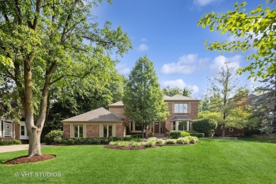 This EXQUISITE all-brick home is nestled on Signature Hole #3 of on Royal Fox Country Club in Illinois - for sale on GolfHomes.com, golf home, golf lot