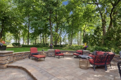 This EXQUISITE all-brick home is nestled on Signature Hole #3 of on Royal Fox Country Club in Illinois - for sale on GolfHomes.com, golf home, golf lot