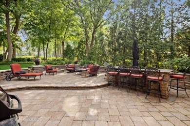 This EXQUISITE all-brick home is nestled on Signature Hole #3 of on Royal Fox Country Club in Illinois - for sale on GolfHomes.com, golf home, golf lot