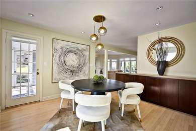 Located in Fairway's Golden Triangle, this traditional Cape Cod on Mission Hills Country Club in Kansas - for sale on GolfHomes.com, golf home, golf lot