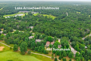 Lake Arrowhead Pines Course Home on #6 fairway! Two finished on Lake Arrowhead Golf Course - The Pines in Wisconsin - for sale on GolfHomes.com, golf home, golf lot