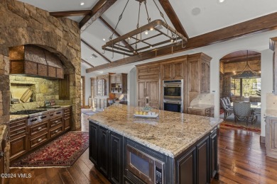 Private, fully furnished, and loaded with luxury, this 8,500 sq on Red Sky Ranch and Golf Club in Colorado - for sale on GolfHomes.com, golf home, golf lot