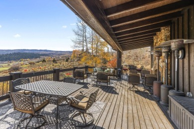 Private, fully furnished, and loaded with luxury, this 8,500 sq on Red Sky Ranch and Golf Club in Colorado - for sale on GolfHomes.com, golf home, golf lot