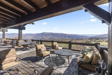 Private, fully furnished, and loaded with luxury, this 8,500 sq on Red Sky Ranch and Golf Club in Colorado - for sale on GolfHomes.com, golf home, golf lot