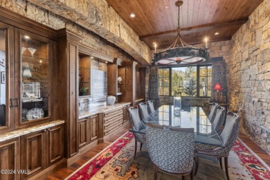 Private, fully furnished, and loaded with luxury, this 8,500 sq on Red Sky Ranch and Golf Club in Colorado - for sale on GolfHomes.com, golf home, golf lot