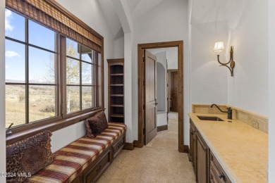 Private, fully furnished, and loaded with luxury, this 8,500 sq on Red Sky Ranch and Golf Club in Colorado - for sale on GolfHomes.com, golf home, golf lot