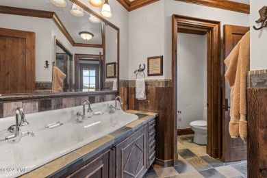 Private, fully furnished, and loaded with luxury, this 8,500 sq on Red Sky Ranch and Golf Club in Colorado - for sale on GolfHomes.com, golf home, golf lot