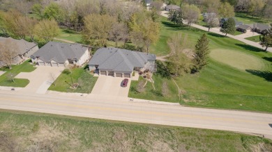 This Exceptional Twin Home sits on a picturesque lot overlooking on Emerald Hills Golf Club in Iowa - for sale on GolfHomes.com, golf home, golf lot