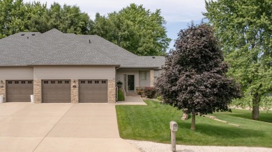 This Exceptional Twin Home sits on a picturesque lot overlooking on Emerald Hills Golf Club in Iowa - for sale on GolfHomes.com, golf home, golf lot