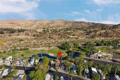 Check out the gated entry to this incredible waterfront on Rancho California RV Resort in California - for sale on GolfHomes.com, golf home, golf lot