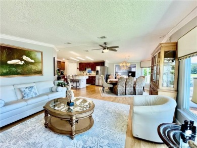 Exquisite home w/a lake & golf course view! Metal roof 3 yrs old on Indianwood Golf and Country Club in Florida - for sale on GolfHomes.com, golf home, golf lot