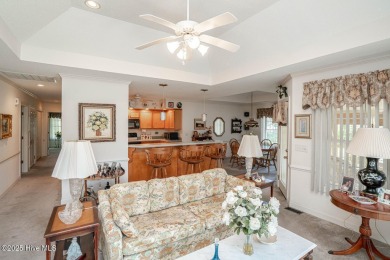 Adorable home maintained for years by the original owner on Meadowlands Golf Club in North Carolina - for sale on GolfHomes.com, golf home, golf lot