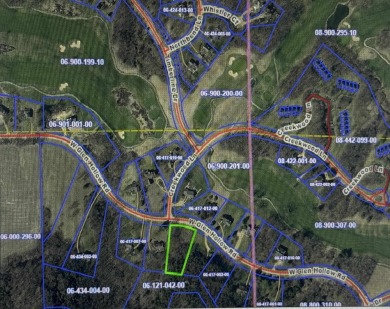 Upsloping, wooded lot on Glen Hollow, just east of Creekwood on Eagle Ridge Inn and Resort in Illinois - for sale on GolfHomes.com, golf home, golf lot