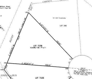 High wooded homesite at the end of a private cul-de-sac. A home on Bald Head Island Golf Club in North Carolina - for sale on GolfHomes.com, golf home, golf lot