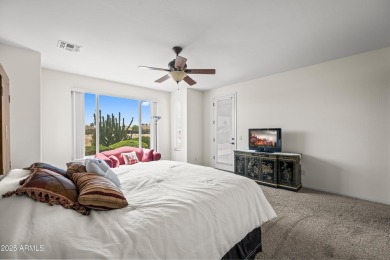 Make this magnificent Treviso model with enchanting water views on Tuscany Falls At Pebble Creek in Arizona - for sale on GolfHomes.com, golf home, golf lot
