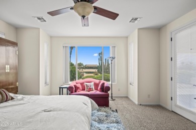 Make this magnificent Treviso model with enchanting water views on Tuscany Falls At Pebble Creek in Arizona - for sale on GolfHomes.com, golf home, golf lot