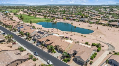 Make this magnificent Treviso model with enchanting water views on Tuscany Falls At Pebble Creek in Arizona - for sale on GolfHomes.com, golf home, golf lot