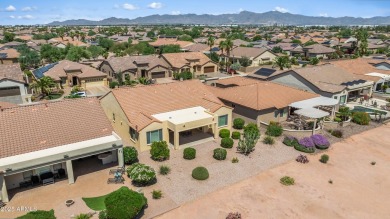 Make this magnificent Treviso model with enchanting water views on Tuscany Falls At Pebble Creek in Arizona - for sale on GolfHomes.com, golf home, golf lot