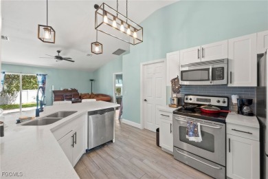 Lovely home in Southwest Cape Coral. Oversized, corner lot with on Royal Tee Country Club in Florida - for sale on GolfHomes.com, golf home, golf lot