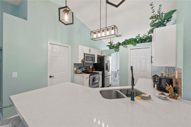 Lovely home in Southwest Cape Coral. Oversized, corner lot with on Royal Tee Country Club in Florida - for sale on GolfHomes.com, golf home, golf lot