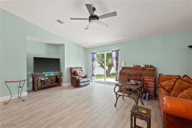 Lovely home in Southwest Cape Coral. Oversized, corner lot with on Royal Tee Country Club in Florida - for sale on GolfHomes.com, golf home, golf lot