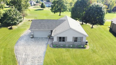 ON THE GOLF COURSE, HOLE 6. Sweet ranch home overlooking on Lake Carroll Golf Course in Illinois - for sale on GolfHomes.com, golf home, golf lot