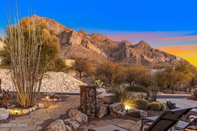 Nestled in a peaceful cul-de-sac within an upscale enclave, this on Pusch Ridge Golf Course in Arizona - for sale on GolfHomes.com, golf home, golf lot