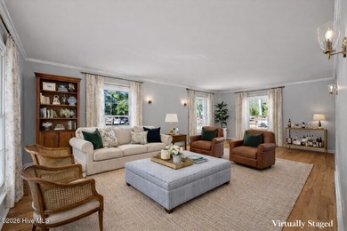 Welcome to this stately brick riverfront home nestled in the on River Bend Golf and Country Club in North Carolina - for sale on GolfHomes.com, golf home, golf lot