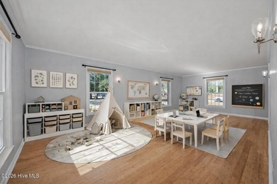 Welcome to this stately brick riverfront home nestled in the on River Bend Golf and Country Club in North Carolina - for sale on GolfHomes.com, golf home, golf lot