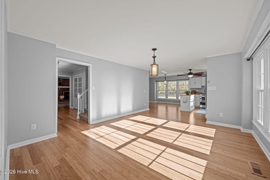 Welcome to this stately brick riverfront home nestled in the on River Bend Golf and Country Club in North Carolina - for sale on GolfHomes.com, golf home, golf lot