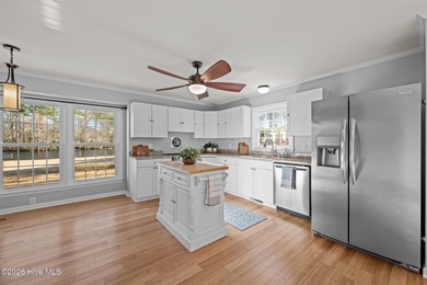 Welcome to this stately brick riverfront home nestled in the on River Bend Golf and Country Club in North Carolina - for sale on GolfHomes.com, golf home, golf lot