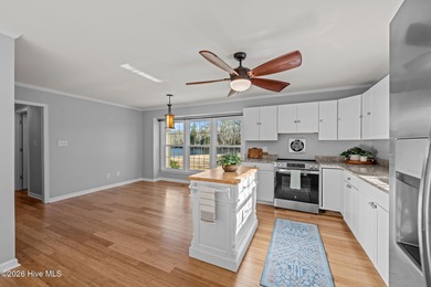 Welcome to this stately brick riverfront home nestled in the on River Bend Golf and Country Club in North Carolina - for sale on GolfHomes.com, golf home, golf lot