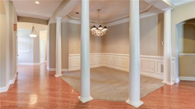 Charming ranch home with stunning golf course views! This on Hampton Golf Village in Georgia - for sale on GolfHomes.com, golf home, golf lot